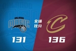 🏀骑士双枪合砍68分送魔术6连败!米切尔抛投制胜 班凯罗36+6+5