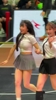 😍神仙画面！三上悠亚和台湾省啦啦队美女梓梓牵手跑过来！