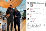 亚亚·图雷社媒晒与NBA字母哥合照,调侃道:我看起来好小只