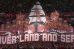 山海无阻,永远追随!阿森纳球迷展示巨幅帆船TIFO