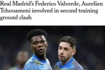 TA多位名记:皇马证实队内发生第二次冲突,82头部受伤被送往医院