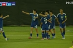 丢球了!U17男足第37分钟被进球,日本队1-0领先