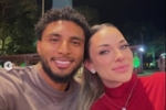 踢世界杯+将转会曼联!埃德松妻子晒合影庆祝:恭喜你,我的爱人