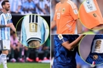 除“五朝元老”之外,上届金手套大马丁和金靴姆巴佩也有定制臂章