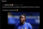 ESPN晒数据称拉维亚没有代表切尔西踢完过全场,球员回击:幼稚